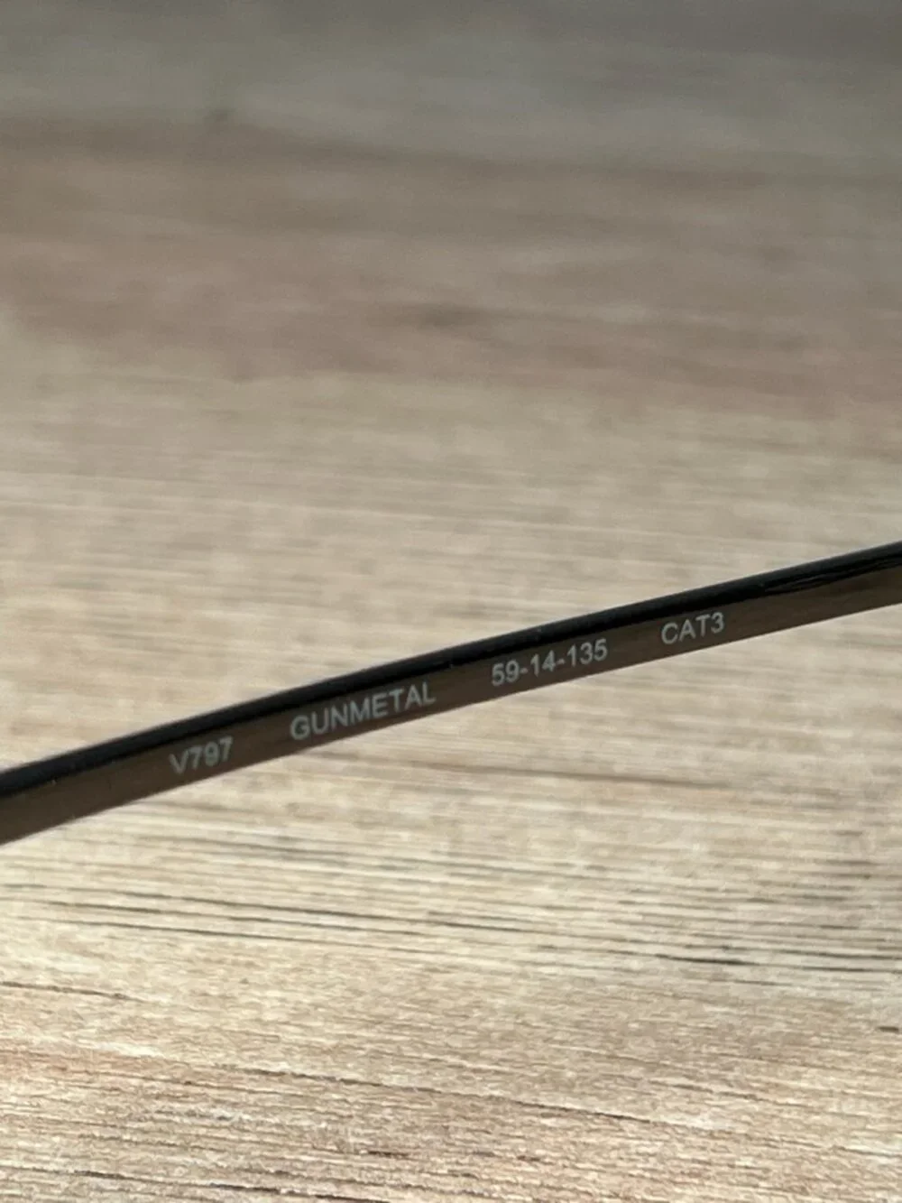 Vintage Gunmetal John Varvatos Aviators